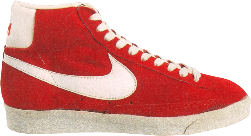  Nike Blazer Suede High &#039;Red&#039; 1977