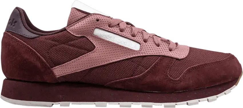  Reebok Classic Leather SM &#039;Rugged Maroon Rose&#039;