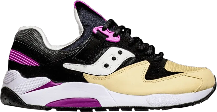  Saucony Grid 9000 Black Cream Purple