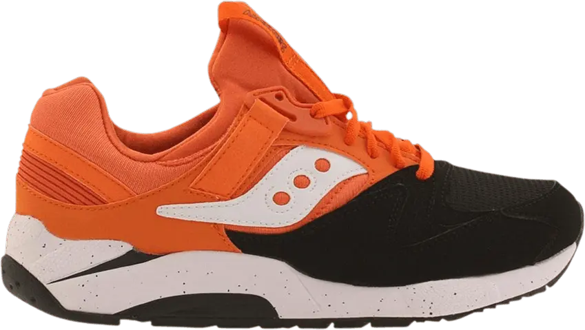  Saucony Grid 9000 Black Orange