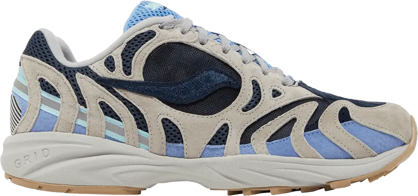 Saucony Grid Azura 2000 Grey Dark Blue