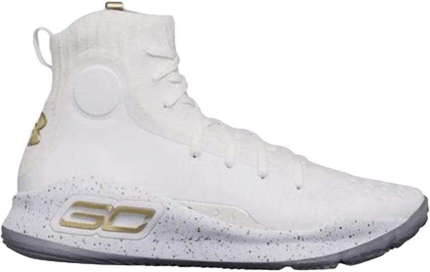  Under Armour Curry 4 GS &#039;White Gold&#039;