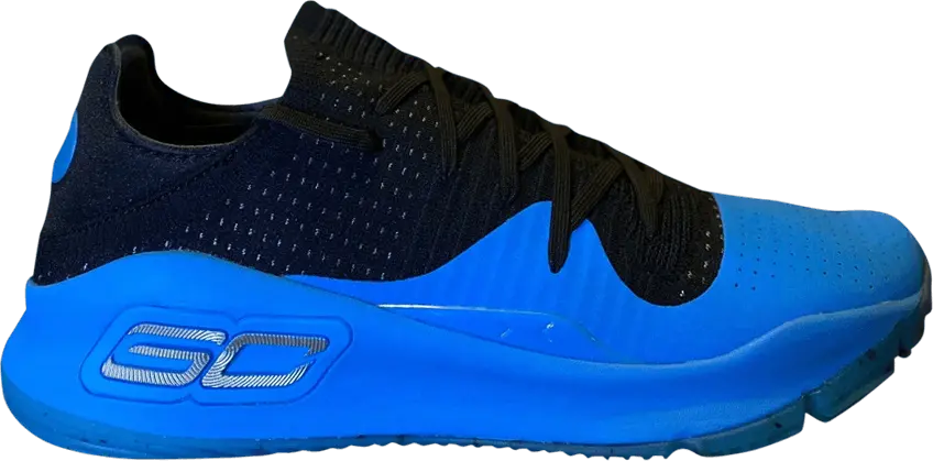 Under Armour Curry 4 Low &#039;Blue Black&#039; Sample