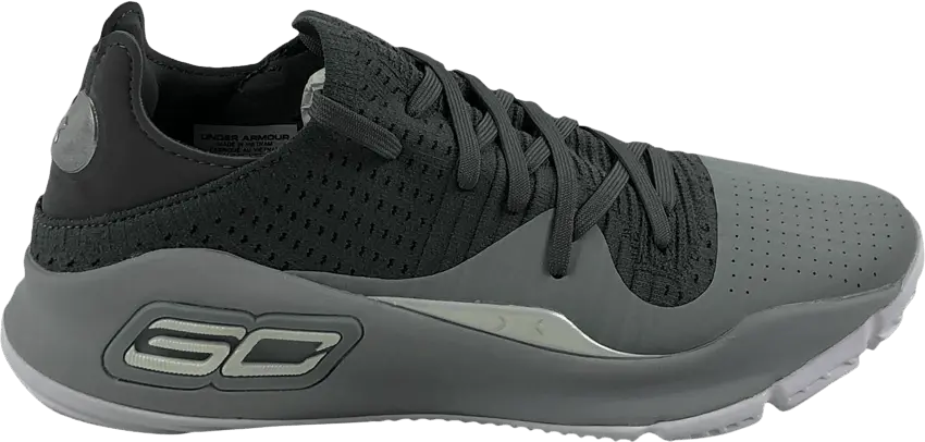 Under Armour Curry 4 Low TB &#039;Grey&#039;