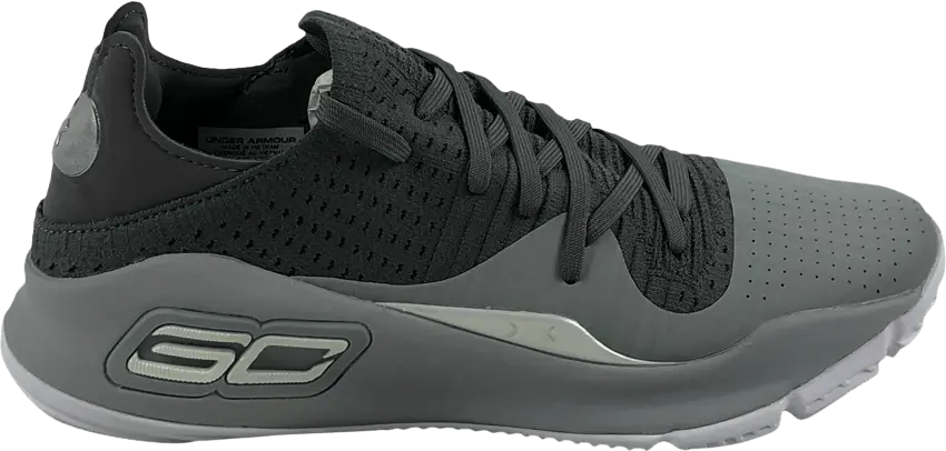  Under Armour Curry 4 Low TB &#039;Grey&#039;