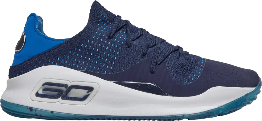  Under Armour Curry 4 Low TB &#039;Navy&#039;