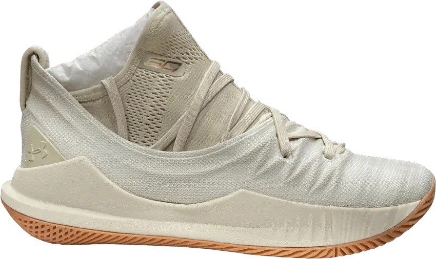  Under Armour Curry 5 GS &#039;Ivory Gum&#039;