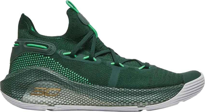  Under Armour Curry 6 Team &#039;Forest Green&#039;