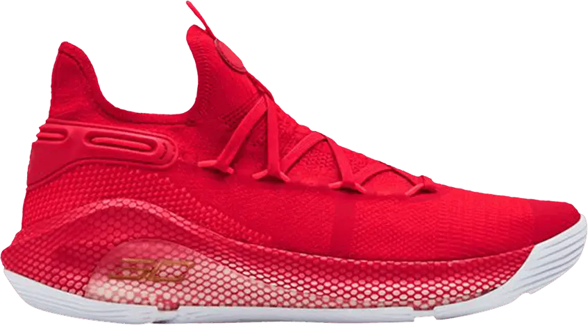  Under Armour Curry 6 Team &#039;Red&#039;