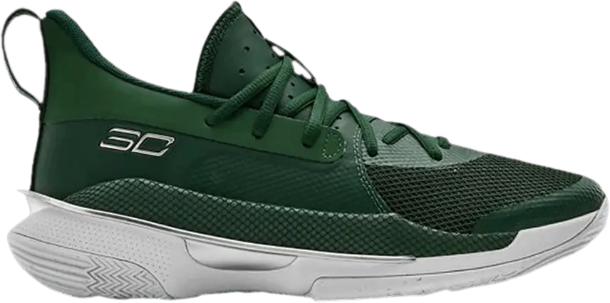  Under Armour Curry 7 Team &#039;Forest Green&#039;