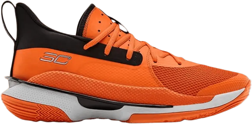  Under Armour Curry 7 Team &#039;Team Orange Black&#039;