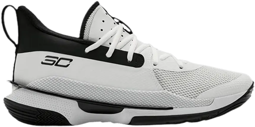  Under Armour Curry 7 Team &#039;White Black&#039;