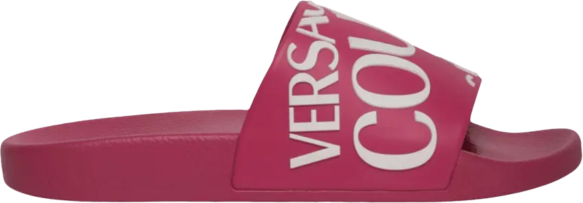  Versace Wmns Logo Slide &#039;Fuchsia&#039;