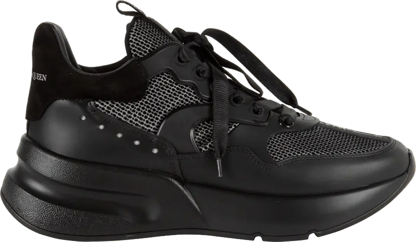  Alexander Mcqueen Alexander McQueen Runner Sneaker &#039;Black&#039;