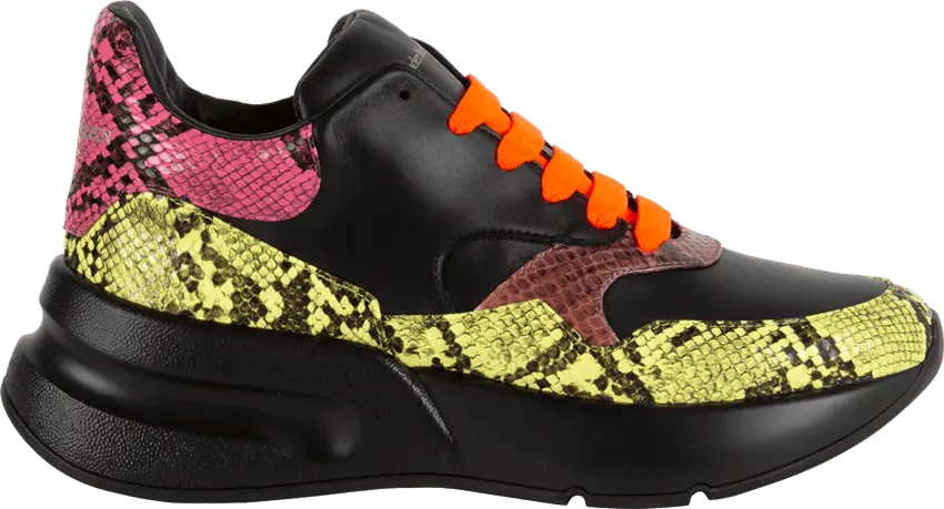  Alexander Mcqueen Alexander McQueen Runner Sneaker &#039;Multi Snake&#039;