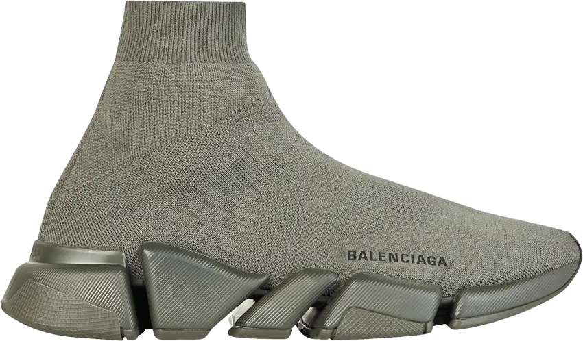  Balenciaga Speed 2.0 Sneaker &#039;Dark Khaki&#039;