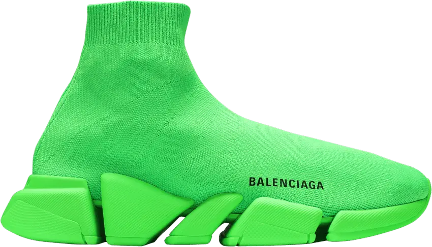  Balenciaga Speed 2.0 Sneaker &#039;Fluo Green&#039;