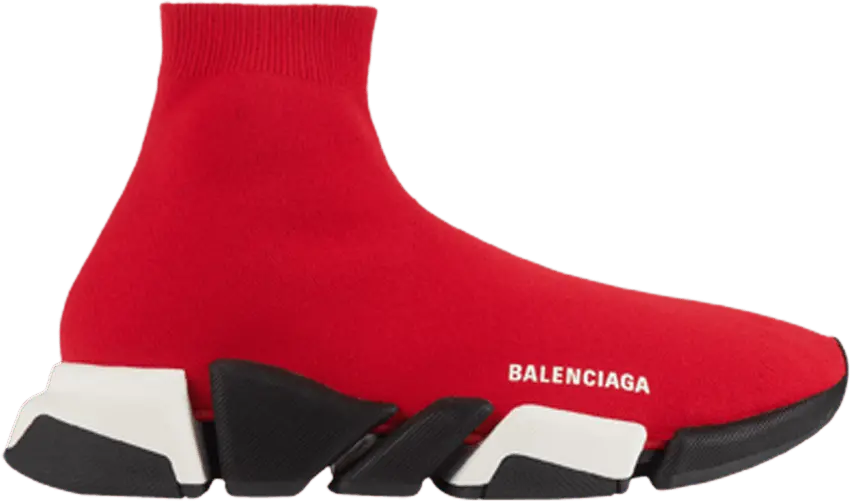  Balenciaga Speed 2.0 Sneaker &#039;Red&#039;