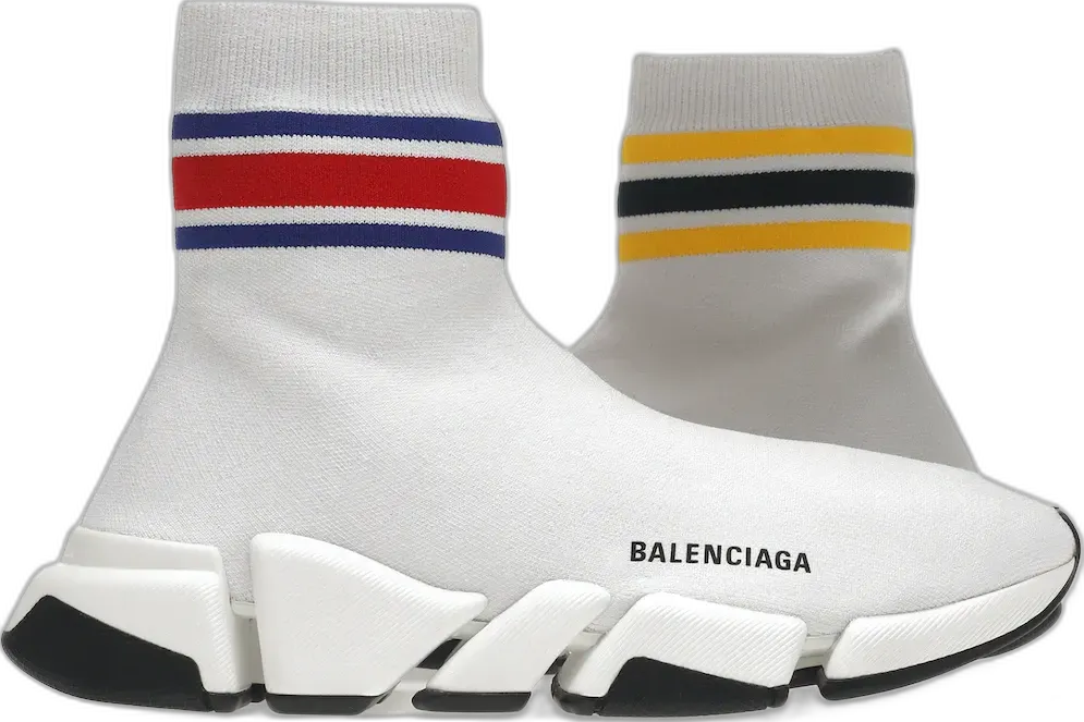 Balenciaga Speed 2.0 White Stripe