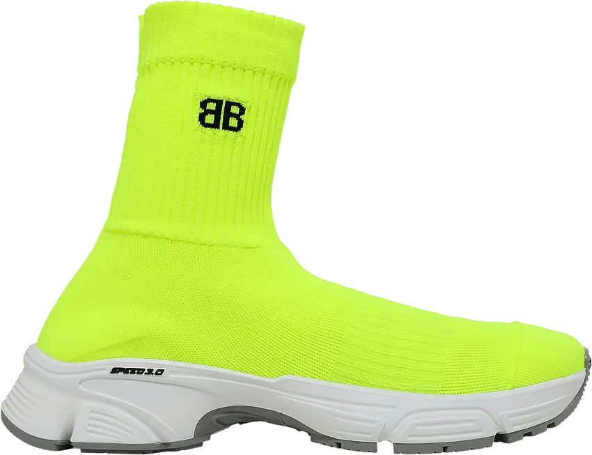  Balenciaga Speed 3.0 Sneaker &#039;Fluo Yellow&#039;