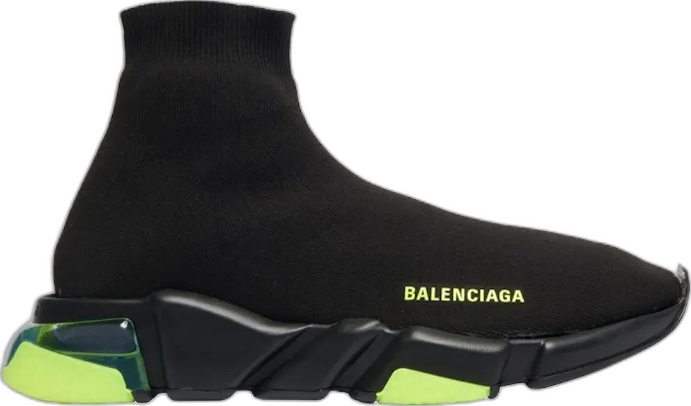 Balenciaga Speed Clear Sole Yellow Fluo (Women&#039;s)