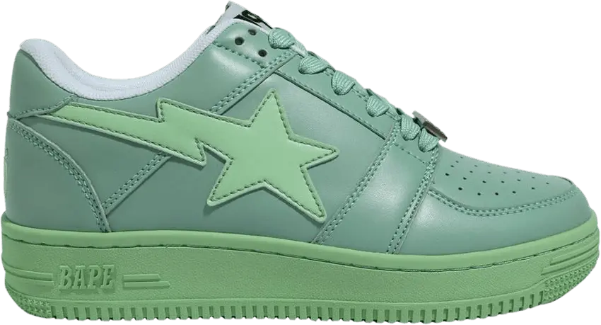  Bapesta Low &#039;Green&#039;