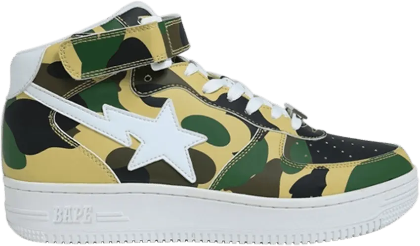  Bapesta Mid &#039;1st Camo&#039;