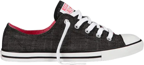  Converse Chuck Taylor All Star Dainty Ox &#039;Denim Black Pink&#039;