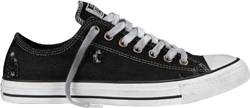  Converse Chuck Taylor All Star Destroyed Denim Ox &#039;Black&#039;