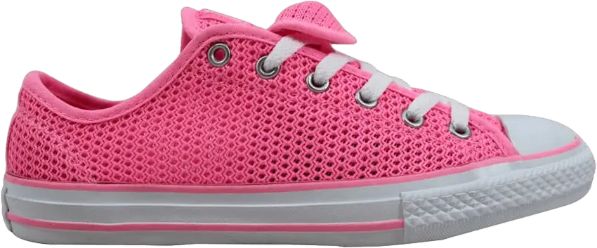  Converse Chuck Taylor All Star Double Tongue Ox GS &#039;Pink Glow&#039;