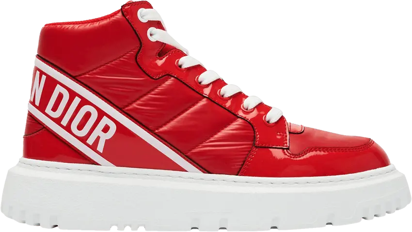  Dior Wmns D-Player &#039;Quilted Nylon - Red&#039;
