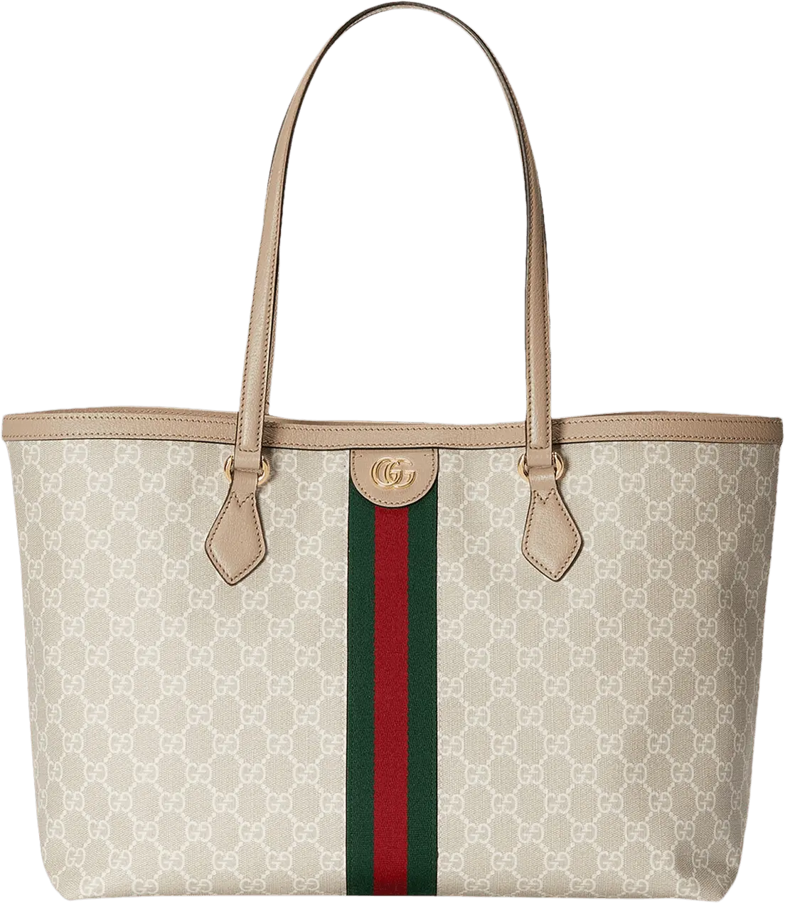  Gucci Ophidia Medium GG Tote &#039;Beige/White&#039;