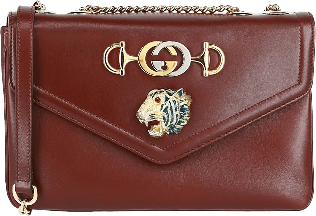  Gucci Rajah Shoulder Bag &#039;Burgundy&#039;