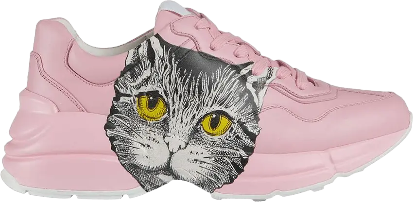  Gucci Rhyton Mystic Cat Pink (Women&#039;s)