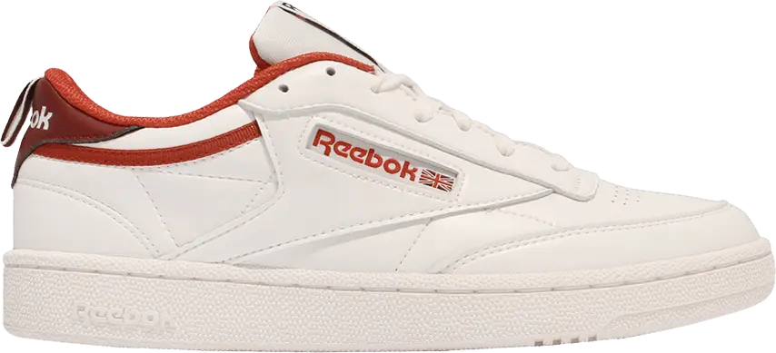  Reebok Club C 85 &#039;Chalk Legacy Red&#039;