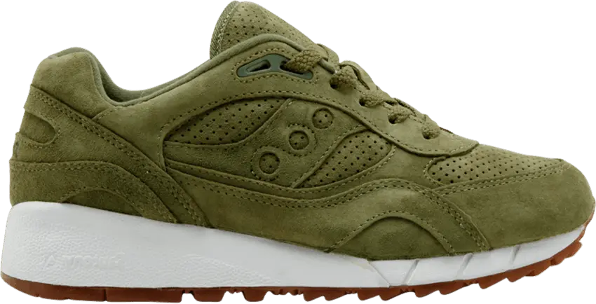  Saucony Shadow 6000 Olive Suede (Packer Shoes)