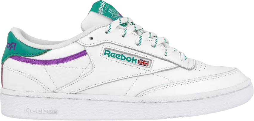  Reebok Club C 85 MU &#039;Emerald Grape Punch&#039;