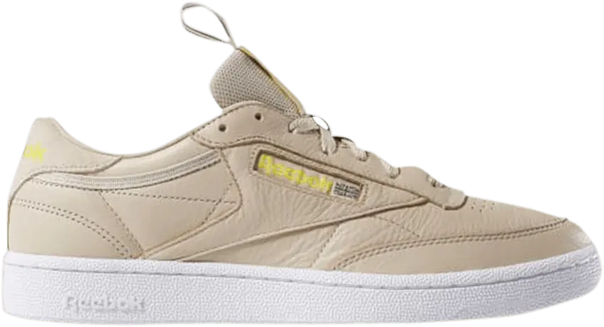  Reebok Club C 85 MU &#039;Light Sand Lemon&#039;