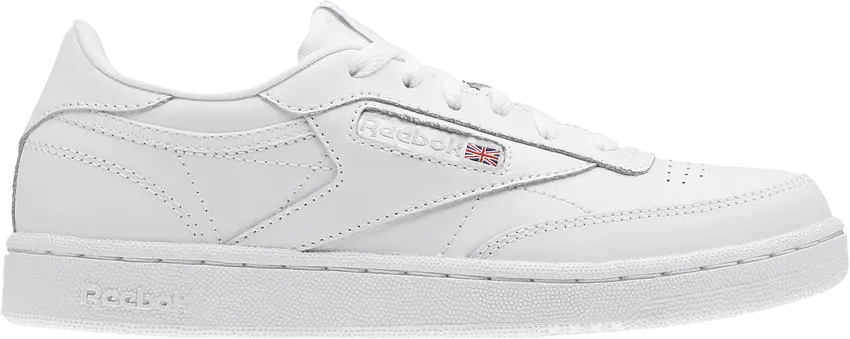  Reebok Club C Big Kid &#039;White Sheer Grey&#039;