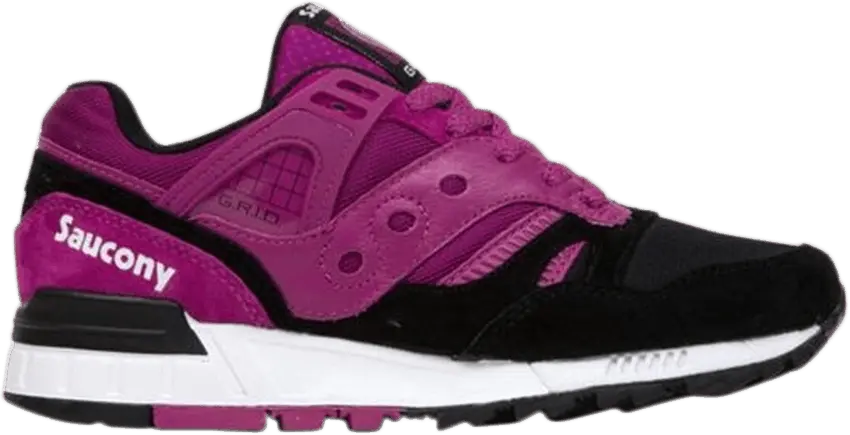  Saucony Grid Sd Premium Shoes Berry/Black