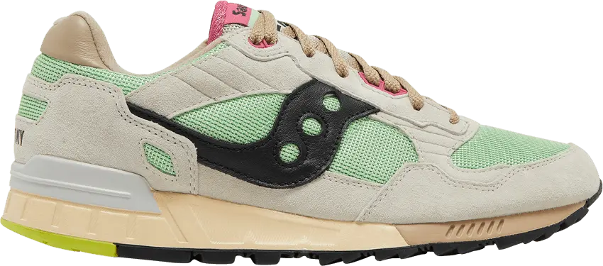  Saucony Shadow 5000 Beige Green Pink