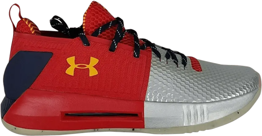 Under Armour Drive 4 Low &#039;Red Silver&#039;