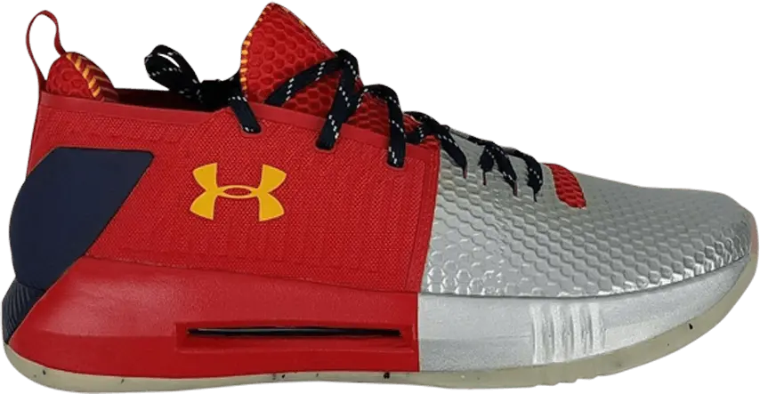  Under Armour Drive 4 Low &#039;Red Silver&#039;