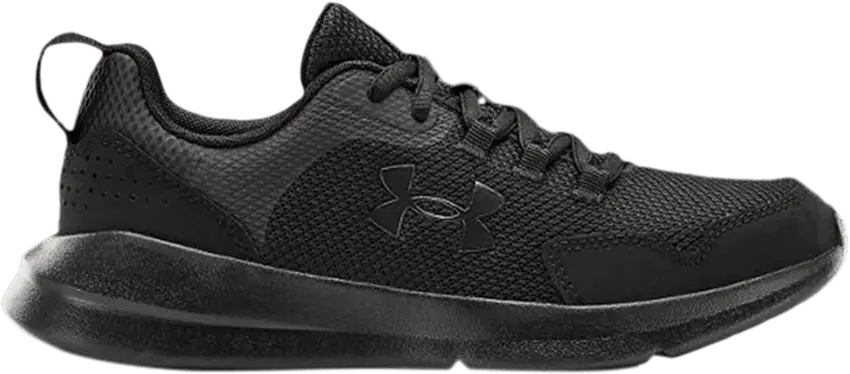  Under Armour Essential GS &#039;Triple Black&#039;