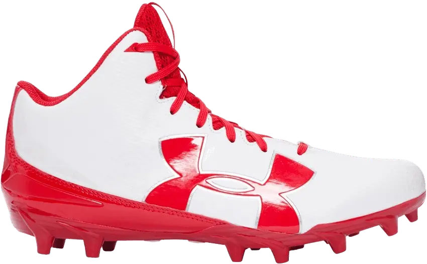  Under Armour Fierce Phantom Mid MC &#039;White Red&#039;