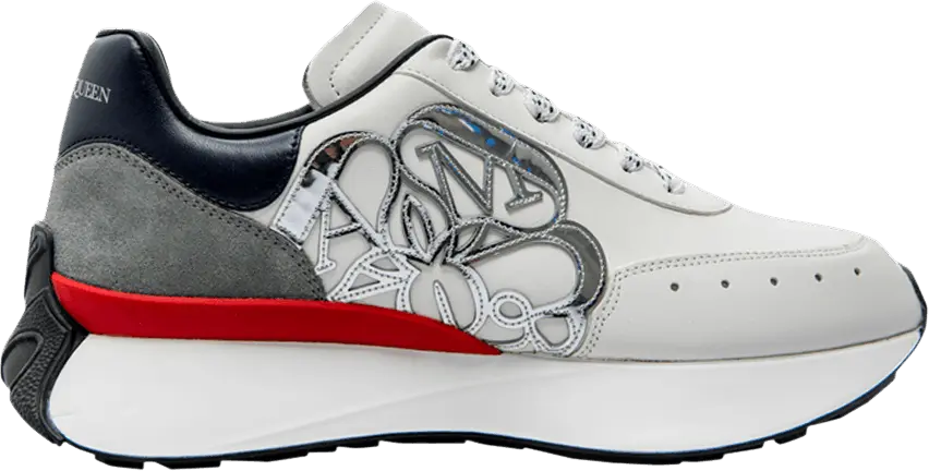  Alexander Mcqueen Alexander McQueen Sprint Runner &#039;White Multi-Color&#039;