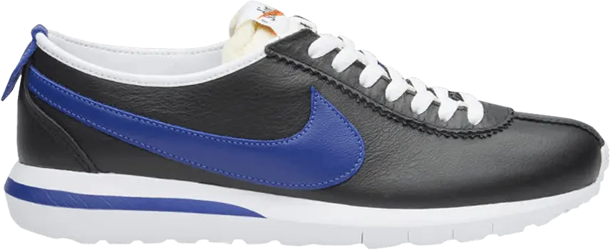  Nike Roshe Cortez NM Leather &#039;Black Deep Royal Blue&#039;