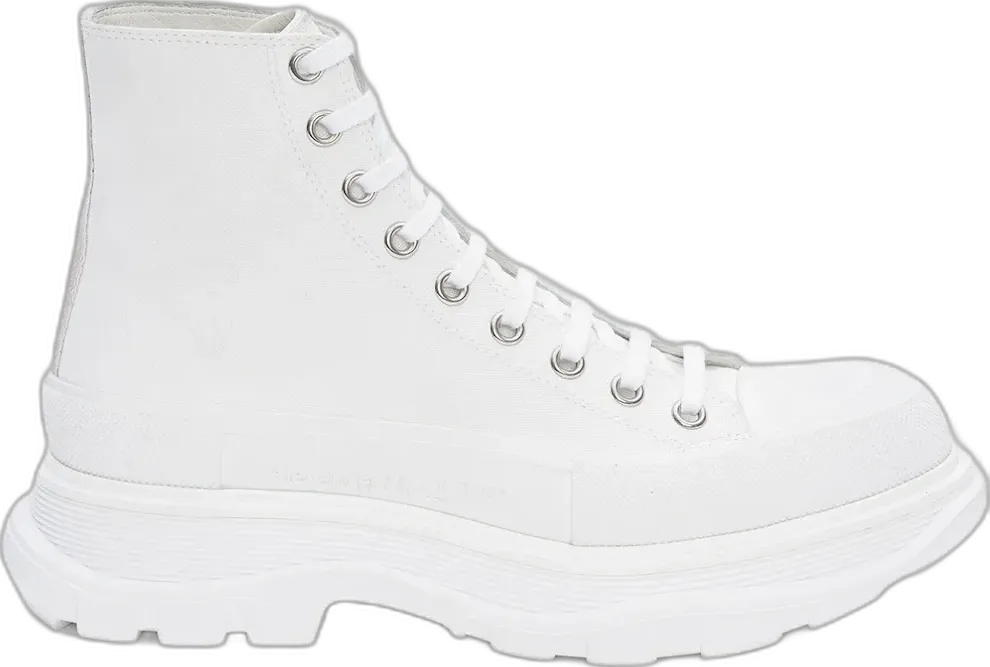  Alexander Mcqueen Alexander McQueen Tread Slick Boot White White