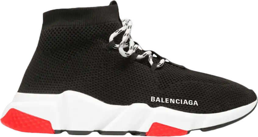  Balenciaga Speed Lace Up Red Sole (Women&#039;s)