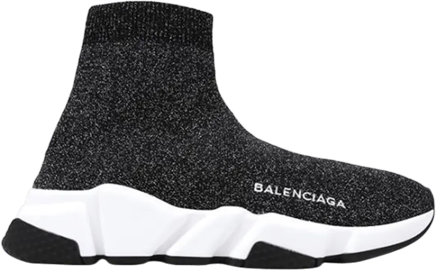  Balenciaga Speed Lurex Knit Black (Women&#039;s)